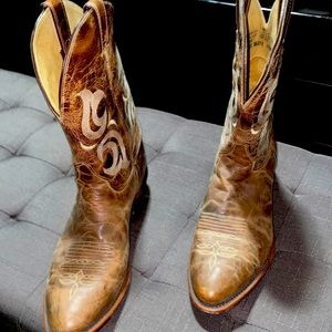 Justin Cowboy Boots 12EE